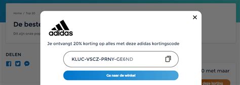 adidas kortingscode september 2017|Adidas promotiecode.